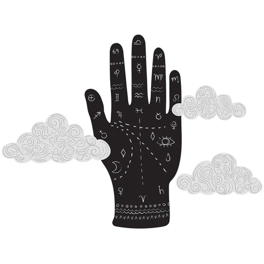 Palm Reading Wall Art Kit