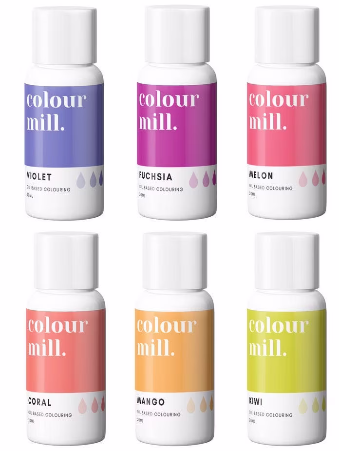 Colour Mill - Oil Based Coloring Tropical Combopack 20Ml 6 Colors
