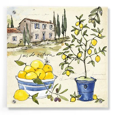 Citron III by Anne Tavoletti - Unframed Painting