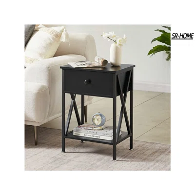Night Stands For Bedroom Nightstand Bedside End Tables With Drawer Storage