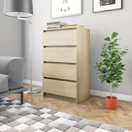 Sideboard Sonoma Oak 23.6"x13.8"x38.8" Engineered Wood