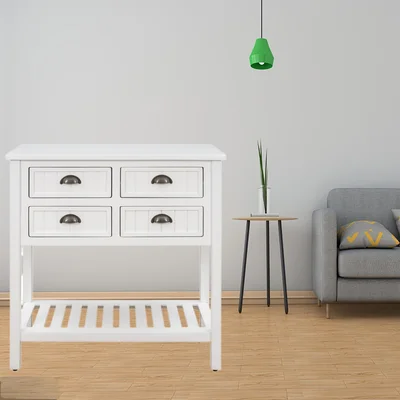 31.7'' Wide 4 Drawer Sideboard