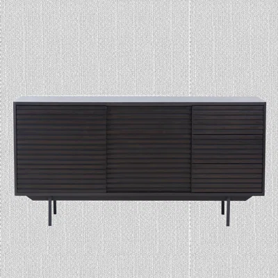Kathelean 62.4" Wide 3 Drawer Sideboard