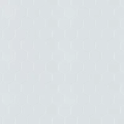 Retro Hexo Bianco 2" x 2" Porcelain Mosaic Tile