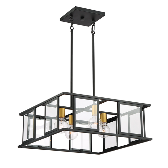 Payne 4-Light Pendant - Midnight Bronze