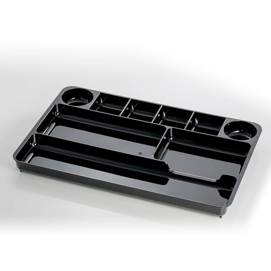 Officemate Black Recycled Plastic Drawer Organizer
