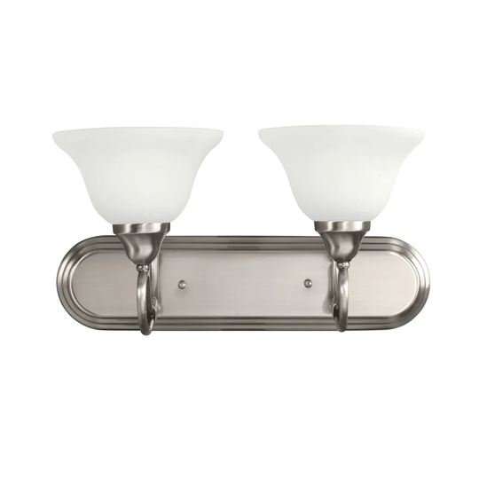 Kichler Lighting Stafford Collection 2-light Antique Pewter Bath/Vanity Light