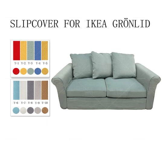Ikea Grönlid Sofa Cover, Ikea Cover, Ikea Gronlid Sofa Covers, Couch Covers For Ikea Gronlid, Sofa Ikea, Couch Covers, Sofa