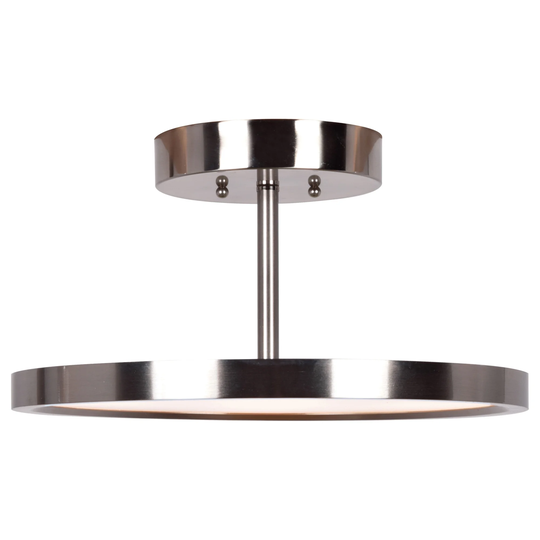Access Lighting Sphere 15" Wide LED Semi-Flush Ceiling Fixture