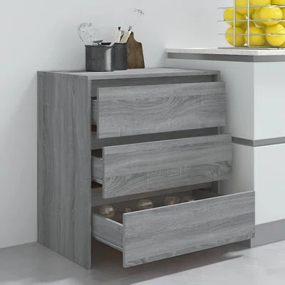 27.6'' Wide 3 Drawer Sideboard