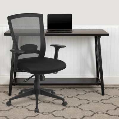 Wurth Mid-Back Mesh Swivel Ergonomic Office Chair with Back Angle Adjustment