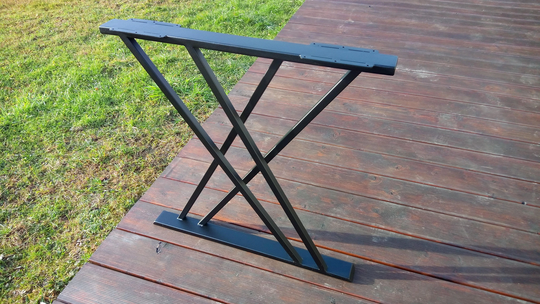x-Shape Table Legs | Industrial Dining N174