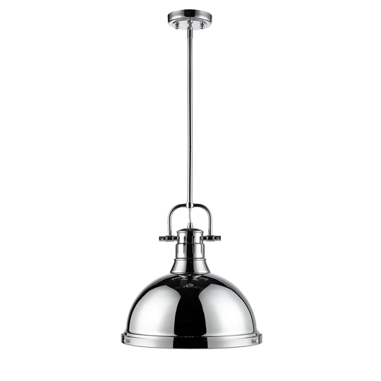 Golden Lighting Duncan 1-light Steel Pendant Light Fixture