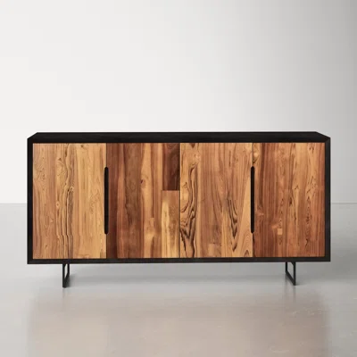 Warren 72'' Wide Teak Wood Sideboard