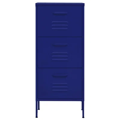 Inbox Zero Storage Cabinet Black 16.7"X13.8"X40" Steel