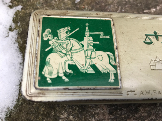 Vintage A W Faber Castell Pencil Tin - 1950S-1960S From Dustymillerantiques