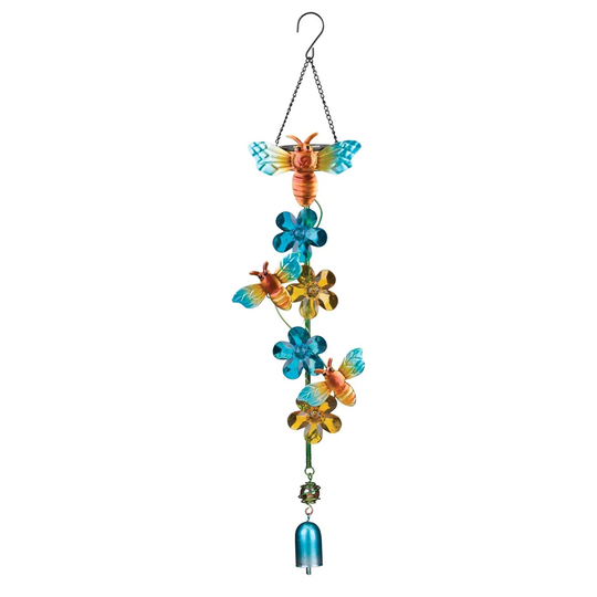 Bee and Daisy Solar Light - Multi-Color