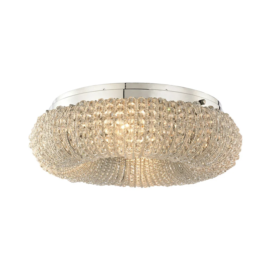 Elk Crystal Ring 4-light LED Semi Flush