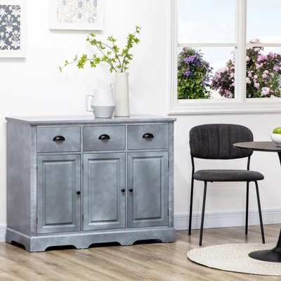 17" Wide 3 Drawer Sideboard