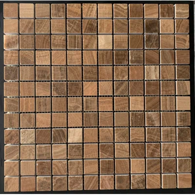 1" x 1" Marble Mosaic Sheet Floor Tile