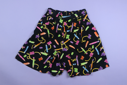 Cute Teacher Pencils All Over Print Shorts
