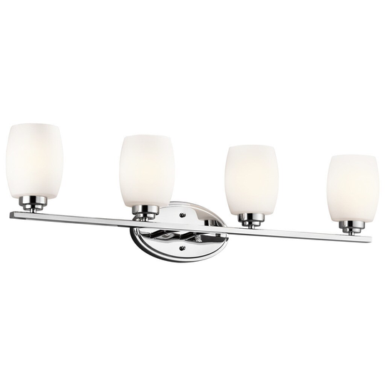 Kichler Lighting Eileen Collection 4-light Chrome Bath/Vanity Light