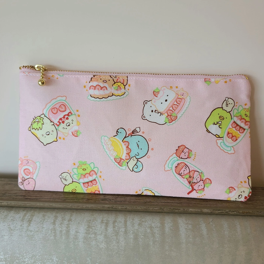 Handmade Sumikko Gurashi Pouch Pencil Case Bag Multipurpose Cosmetic Toiletry For Girl Woman Lady Travel Kids Favour X'mas