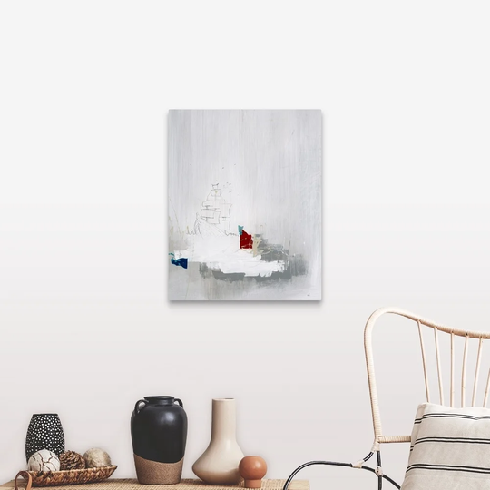 "Across the Block VII" Canvas Wall Art