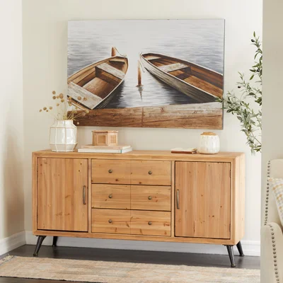 Antuane 59" Wide 3 Drawer Sideboard