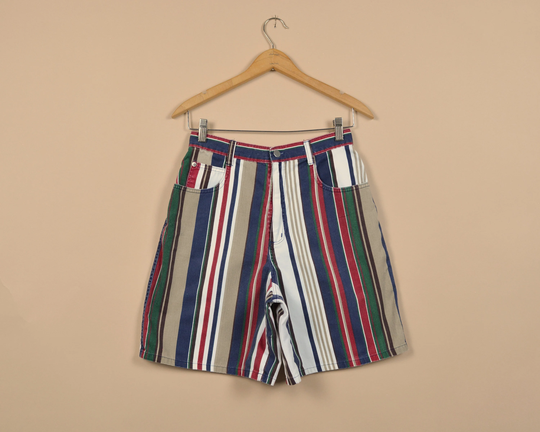 Essential Sport Size 26 Striped Vintage Shorts