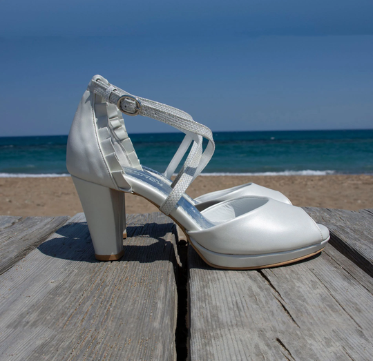Bridal Shoes, Wedding Heels, Custom Heels, Bridal Shoes Block Heel, Bridal Wide Width, Vintage, Bridal Comfortable, White Pearl