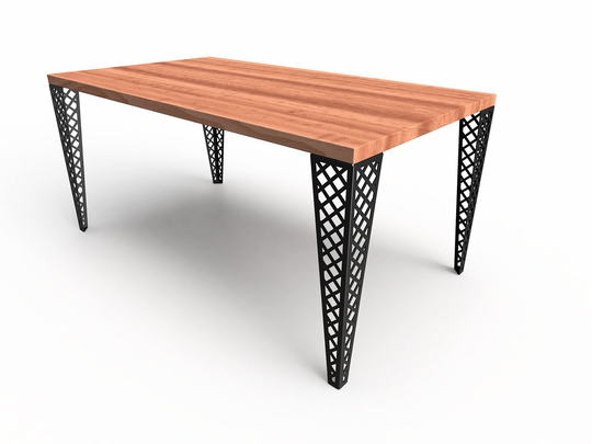 Industrial Style Table Legs, Metal Desk Console Coffee Flexio Line | B10