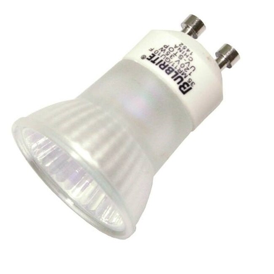 Bulbrite Pack of (6) 35 Watt 120V Dimmable Frost MR11 Lensed Flood Halogen Light Bulbs with Twist and Lock Bi-Pin (GU10) Base