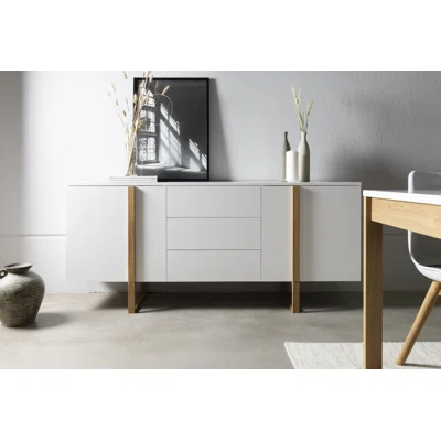 Zara 69.68'' Wide 3 Drawer Sideboard