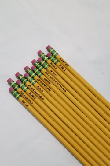 Personalized Name Pencils Bundle | Kids Birthday Gift Party Favor