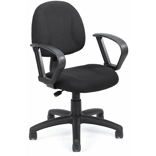 Boss Black Mid-back Ergonomic Task Chair