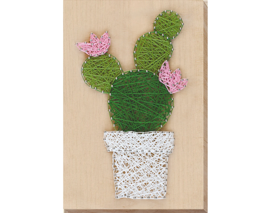 string Art Diy Kit "Cactus" Diy, Abris Art. Creative Kit