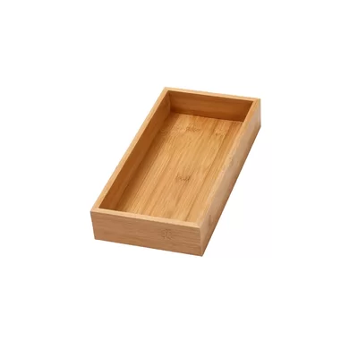 Bamboo 2"H x 6"W x 15"D Drawer Organizer