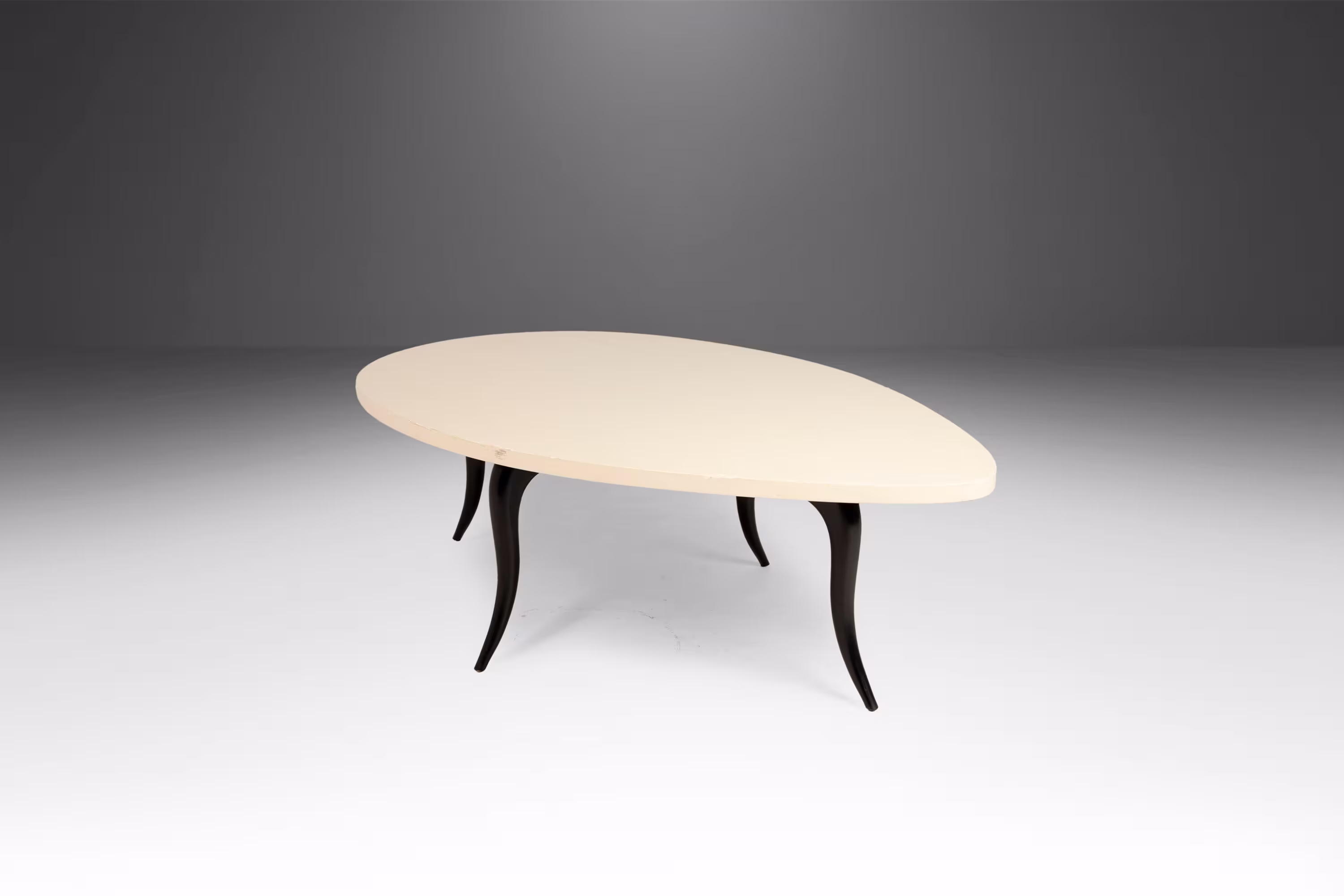 Art Deco Spider Leg Coffee Table After Osvaldo Borsani, Italy, C. 1970S