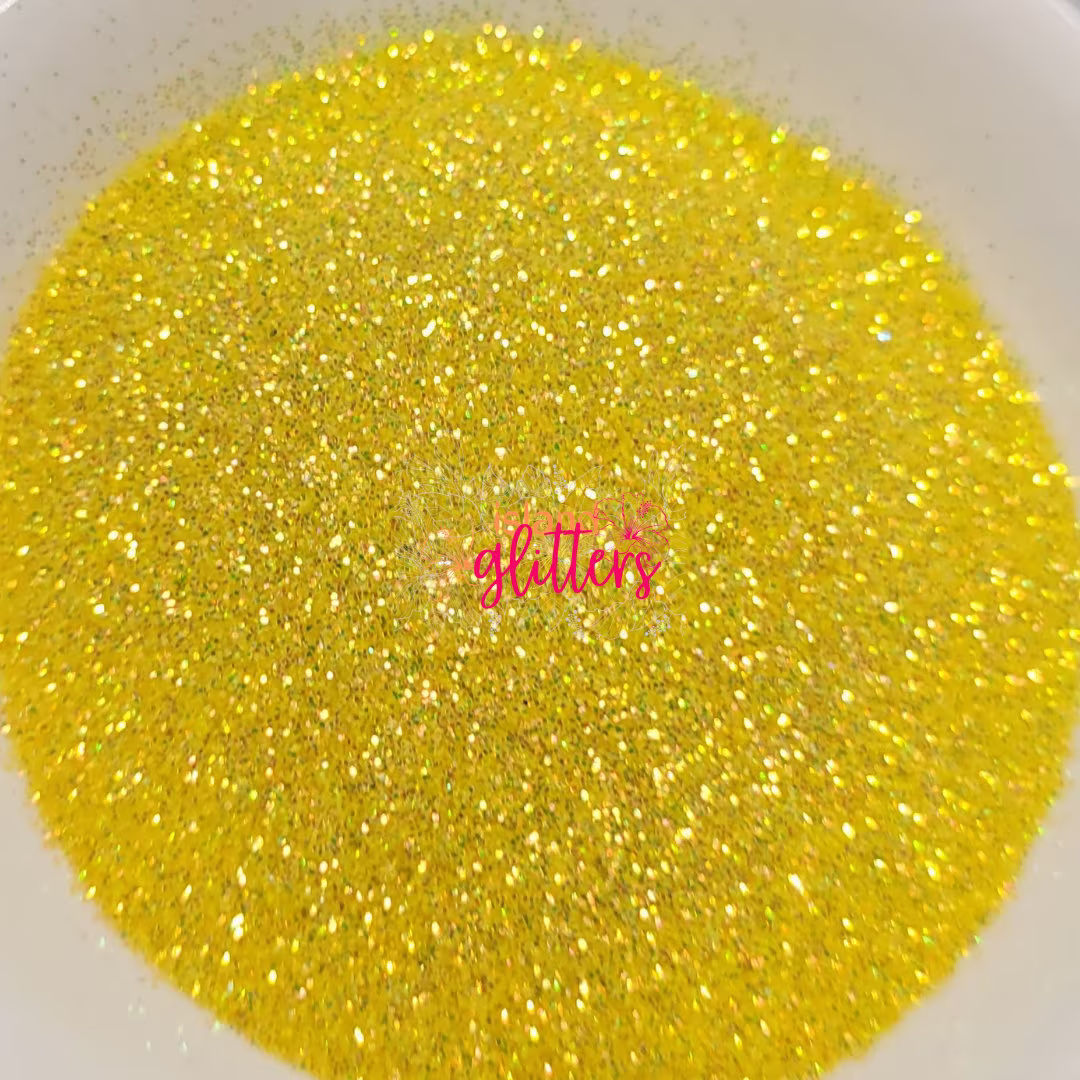 Pencil - Fine Yellow Glitters | Iridescent For Pencil Tumblers Tumbler Resin Art