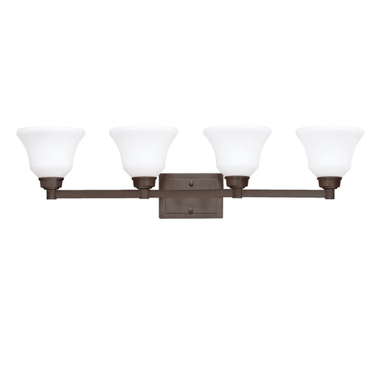 Kichler Lighting Langford Collection 4-light Olde Bronze Bath/Vanity Light