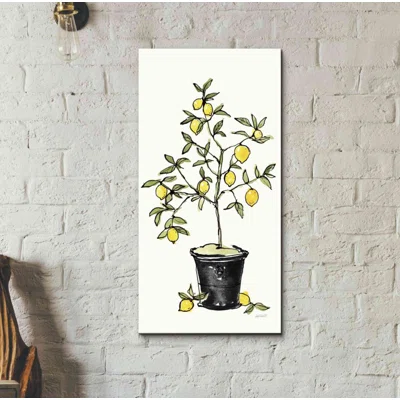 Citron V by Anne Tavoletti - Wrapped Canvas Graphic Art Print