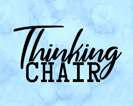Thinking Chair Decal