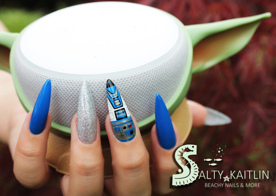May The Fourth Be With You Press On Gel Nails