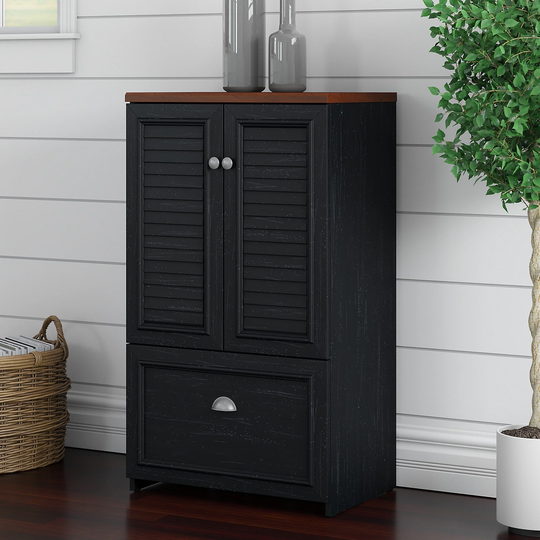 41.7-inch Cabinet with Drawer - 23.74"L x 16.06"W x 41.69"H