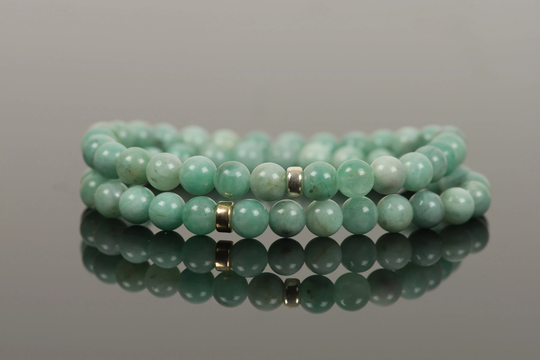 Emerald Bracelet, May Birthstone Gemstone Handmade Jewelry, Unique-Gift-For-Wife, Chakra Bracelet - Jewelry