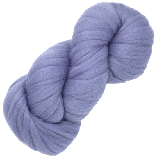 Merino Pencil Roving - Pre-Drafted For Easy Spinning, Textured Weaving, Wall Hangings & Felt Painting. Luxuriously Soft 100% Wool, Lilac