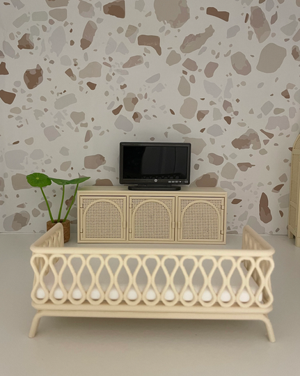 Rattan Sideboard/Tv Console
