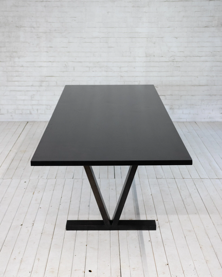 Victra Dining Table - Ebonized
