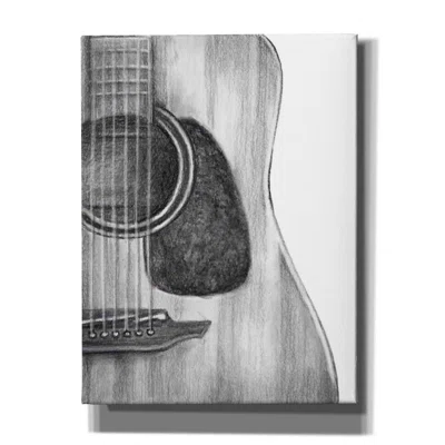 Red Barrel Studio® 'Stringed Instrument Study III' By Ethan Harper Canvas Wall Art